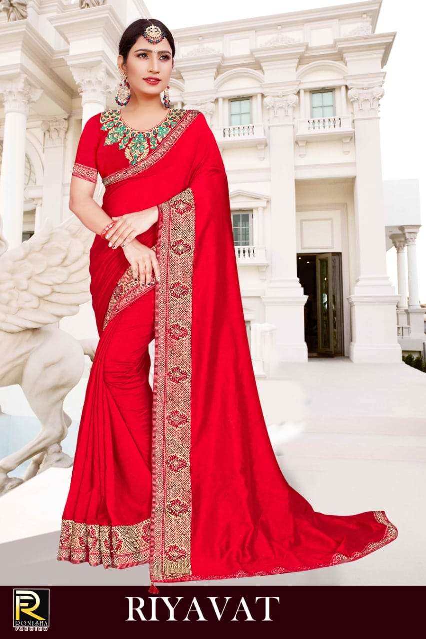 Reynolds Nayra Heavy Designer Silk Sarees Collection Wholesale Dealer From Surat