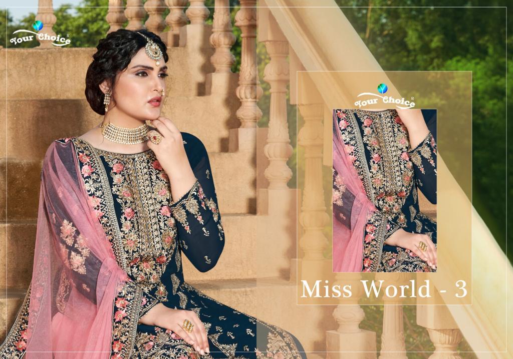 Saroj Miss World Vol 3 Party Wear Fancy Saree With Heavy Work Blouse Concept By Saroj Miss World 3