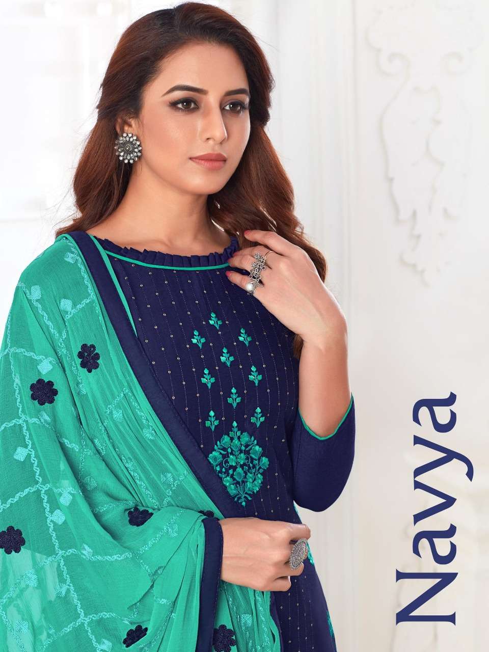 Kajree Fashion Navya Rayon Work Kurtis Wholesaler From Surat