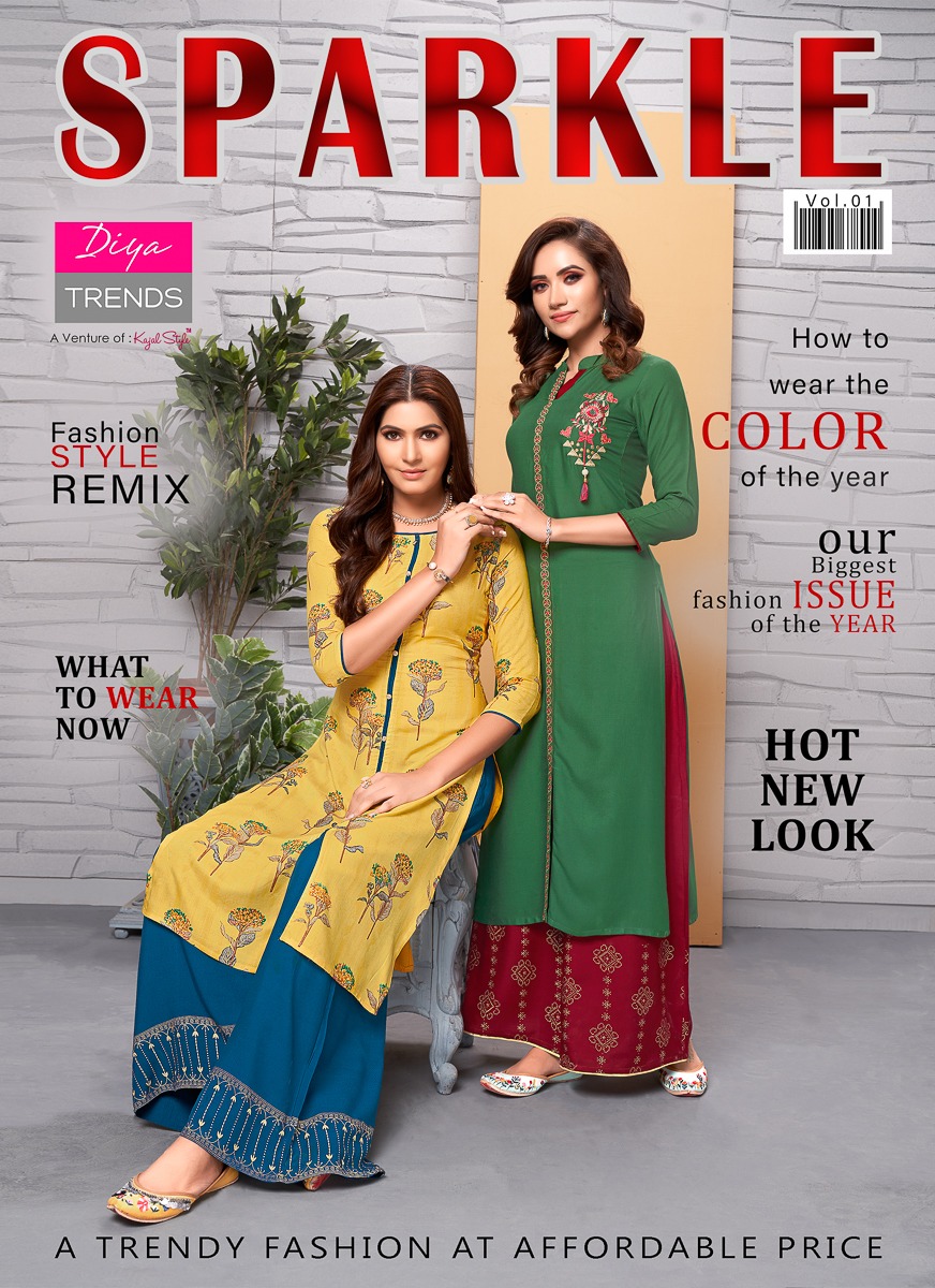 Shruti Sparkle Vol 1 Party Wear Designer Exclusive Long Kurtis Collection Wholesale