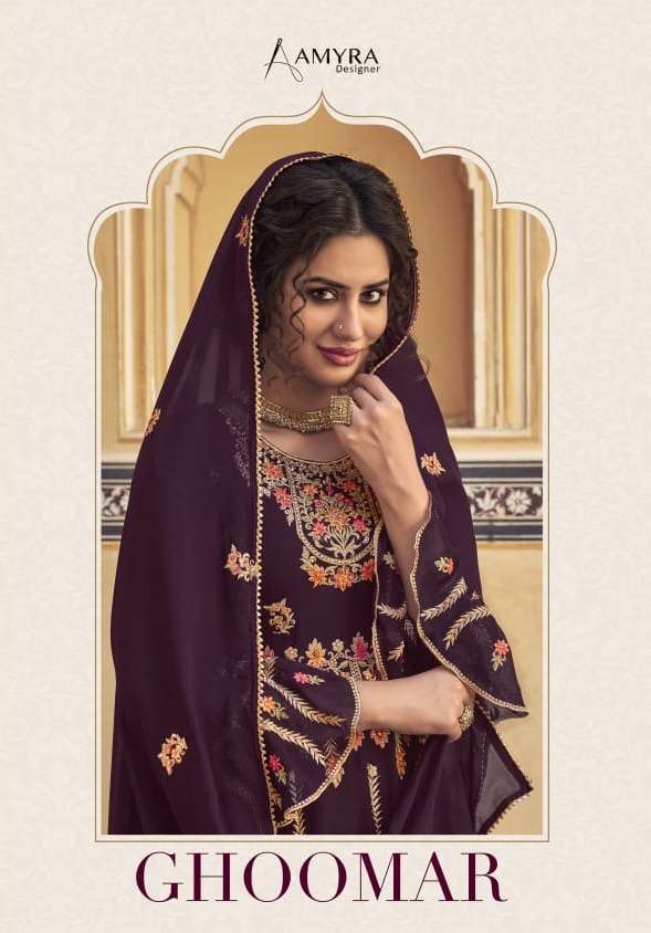 Deepsy Suit Ghoomar Georgette Gota Pati Bridal Suits Wholesale Rate Seller