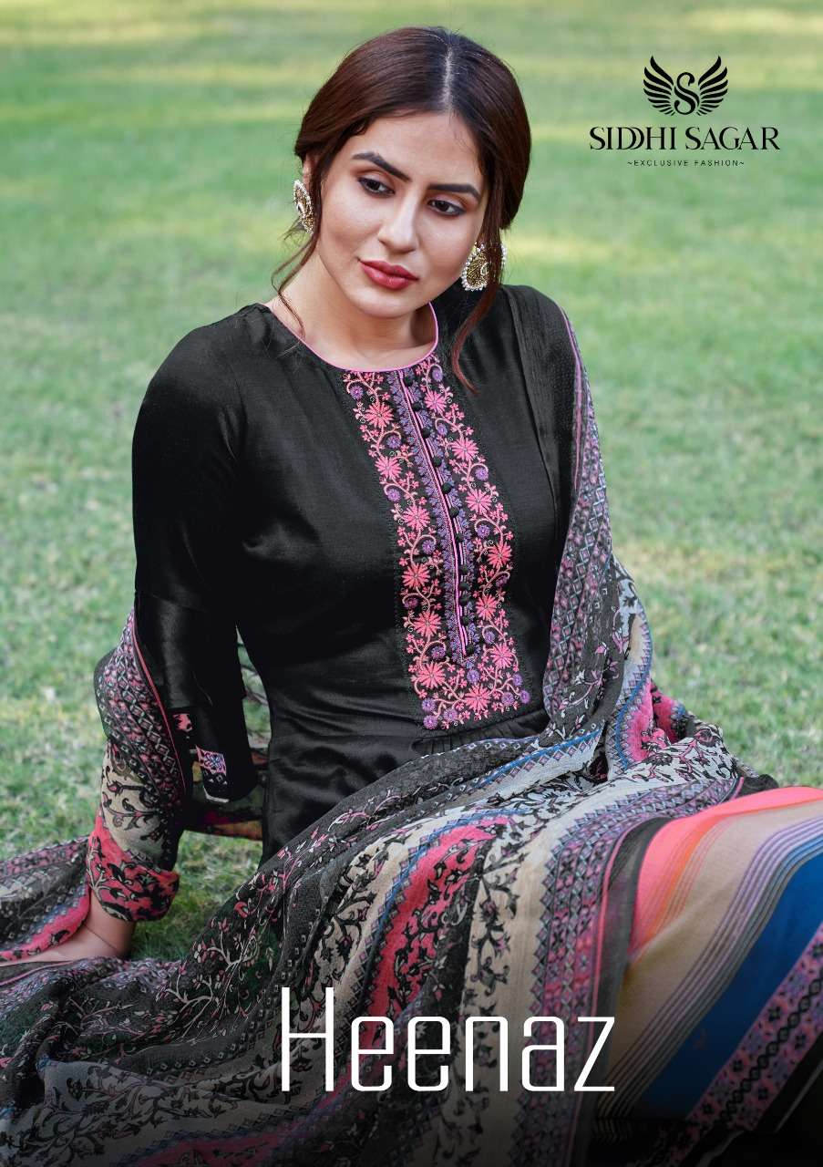 Glossy Heenaz Simar Georgette Suits Pakistani Collection Wholesaler