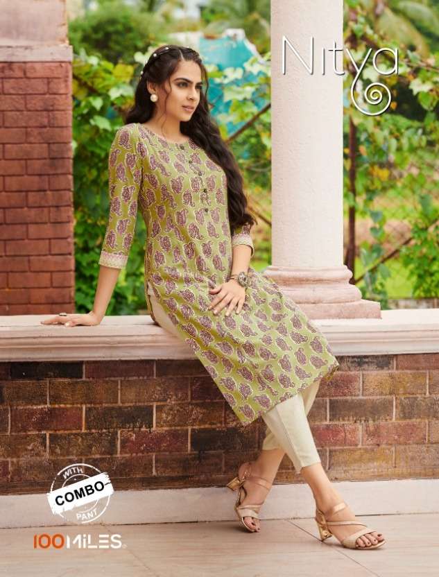 Kanasu Nitya Cotton Slub Kurti Buy Online Lowest Rate