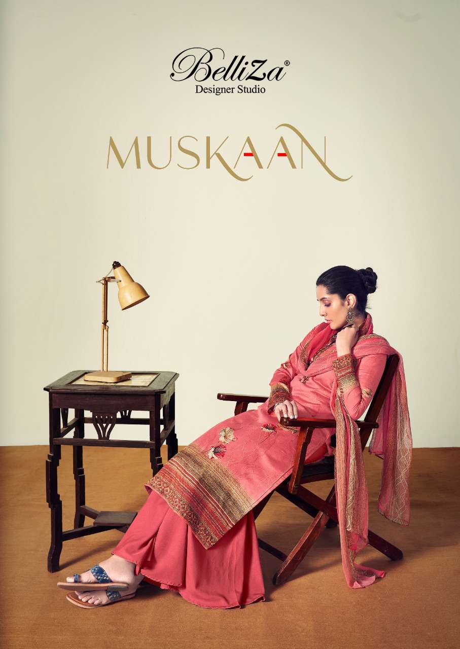 Meera Zisa Muskaan Georgette Suit With Heavy Dupatta Work Collection Wholesale