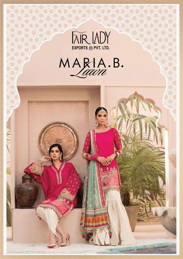 Sajawat Maria B Lawn Collection Dress Materials Wholesale