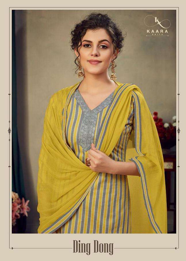 Your Choice Present Ding Dong Cotton Silk Work Salwar Suits Collection Wholesale