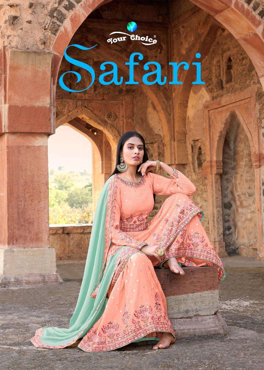 Kaara Suits Safari Cambric Cotton Formal Wear Fancy Salwar Kameez Dealer