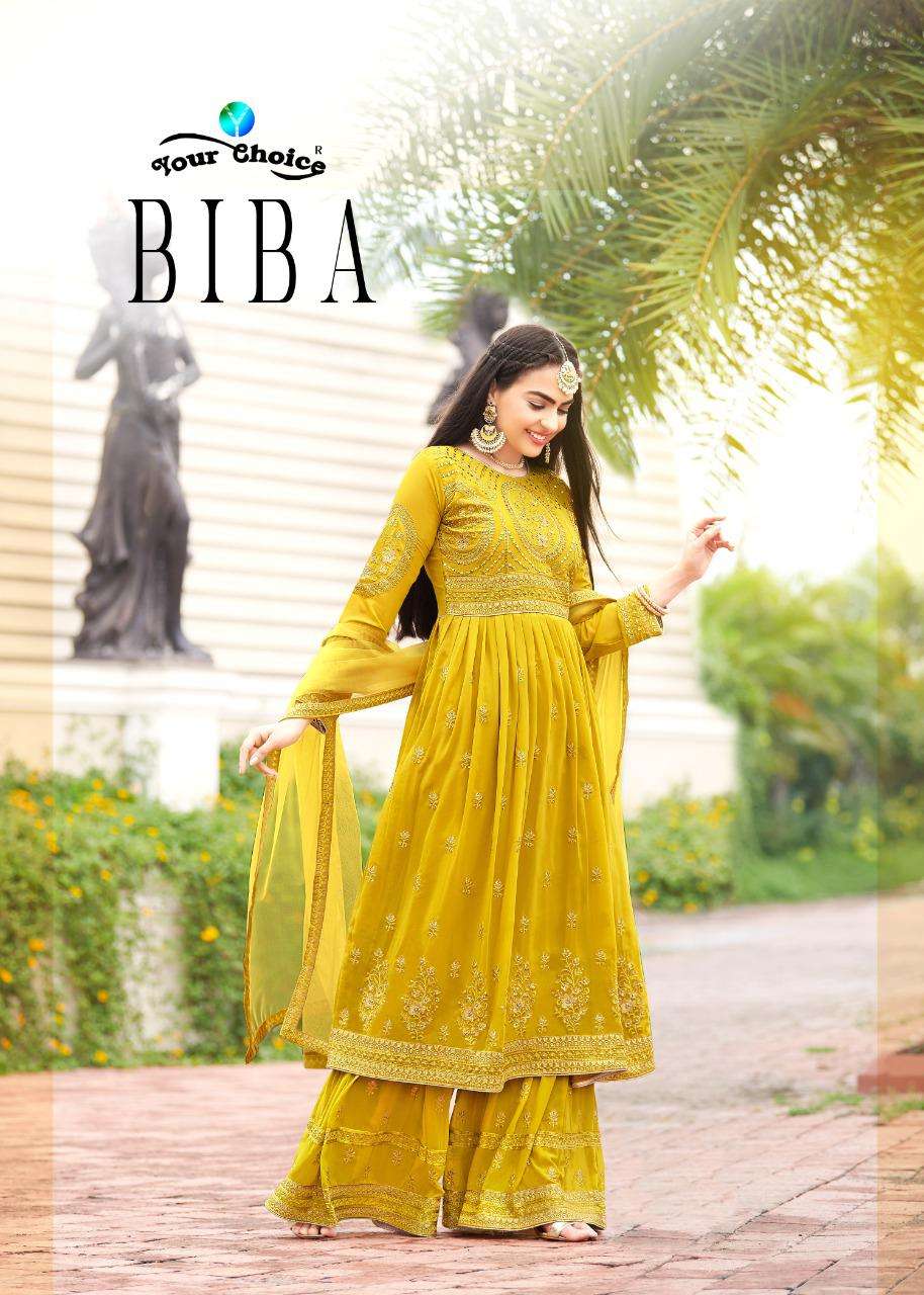 Poonam Designer Biba Rayon Fancy Print Kurtis Casual Wear Collection