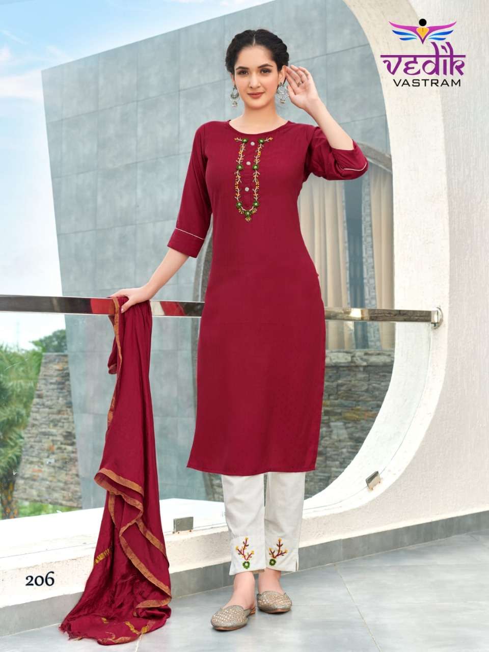 Shraddha Designer Vastram Cambric Cotton Salwar Kameez Wholesale