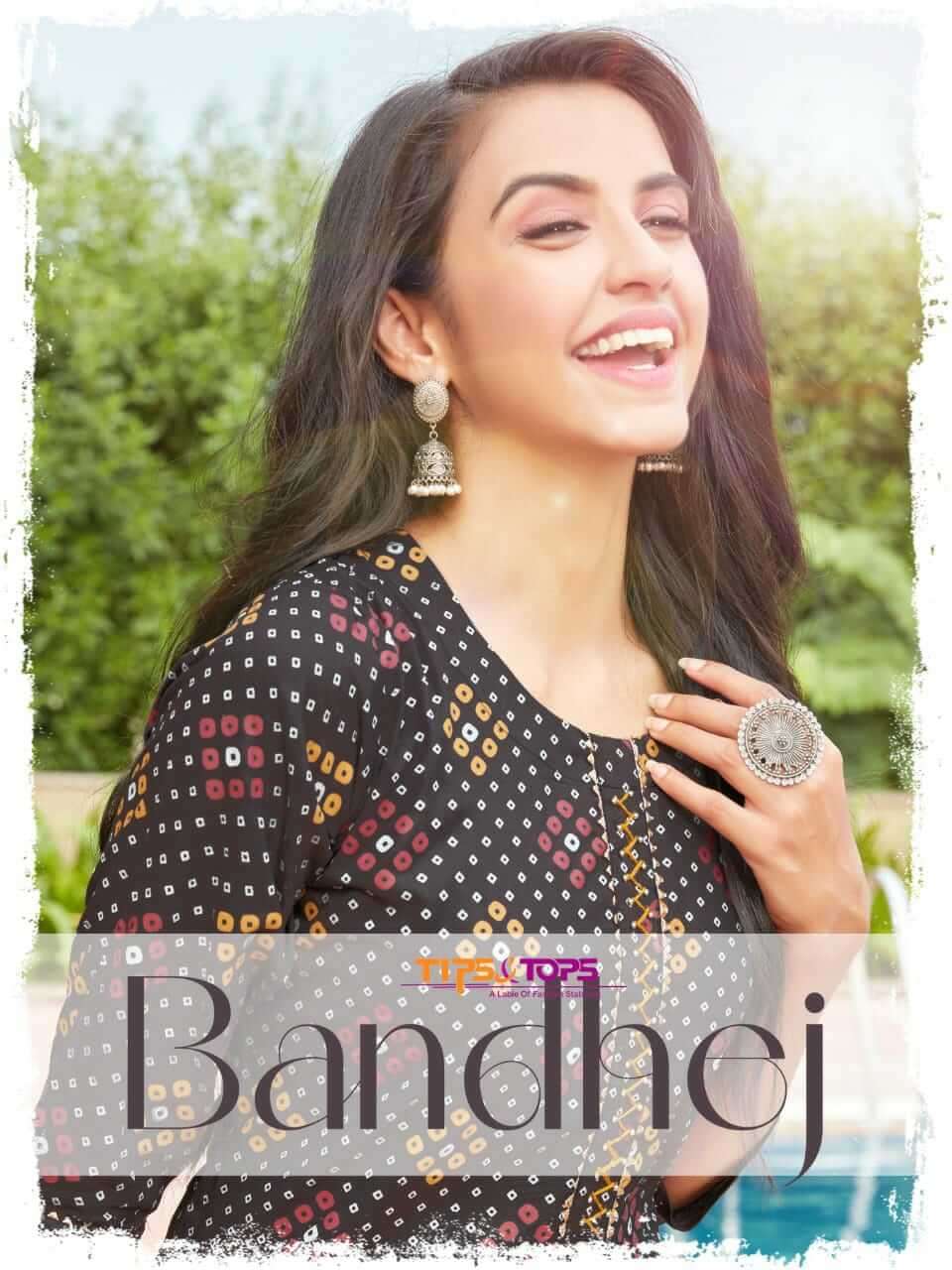 Sudriti Bandhej Cotton Satin Fancy Bandhani Salwar Kameez Online Supplier