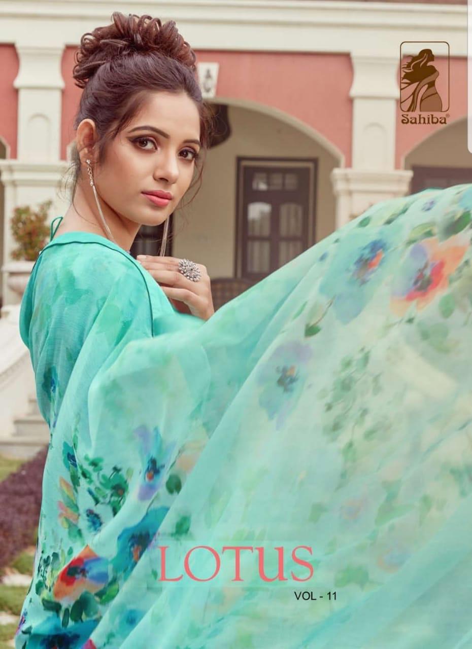 Manjubaa Clothing Lotus Vol 11 Soft Silk Sarees Online Wholesale