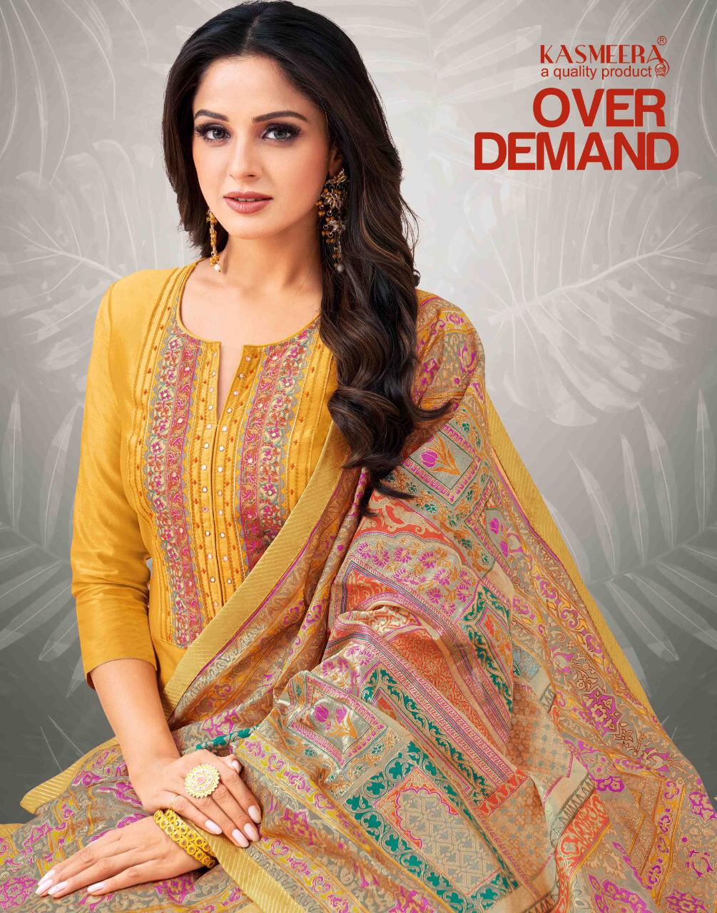 Kayce Present Kasmeera Over Demand Banaras Silk Embroidery Top And Lehanga Collection