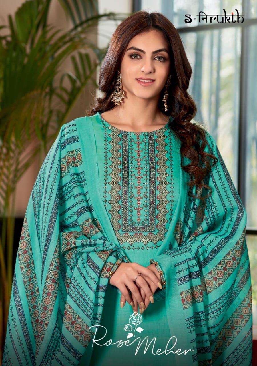 Kala Fashion Meher Pashmina Print Work Winter Dress Wholesalers In Surat