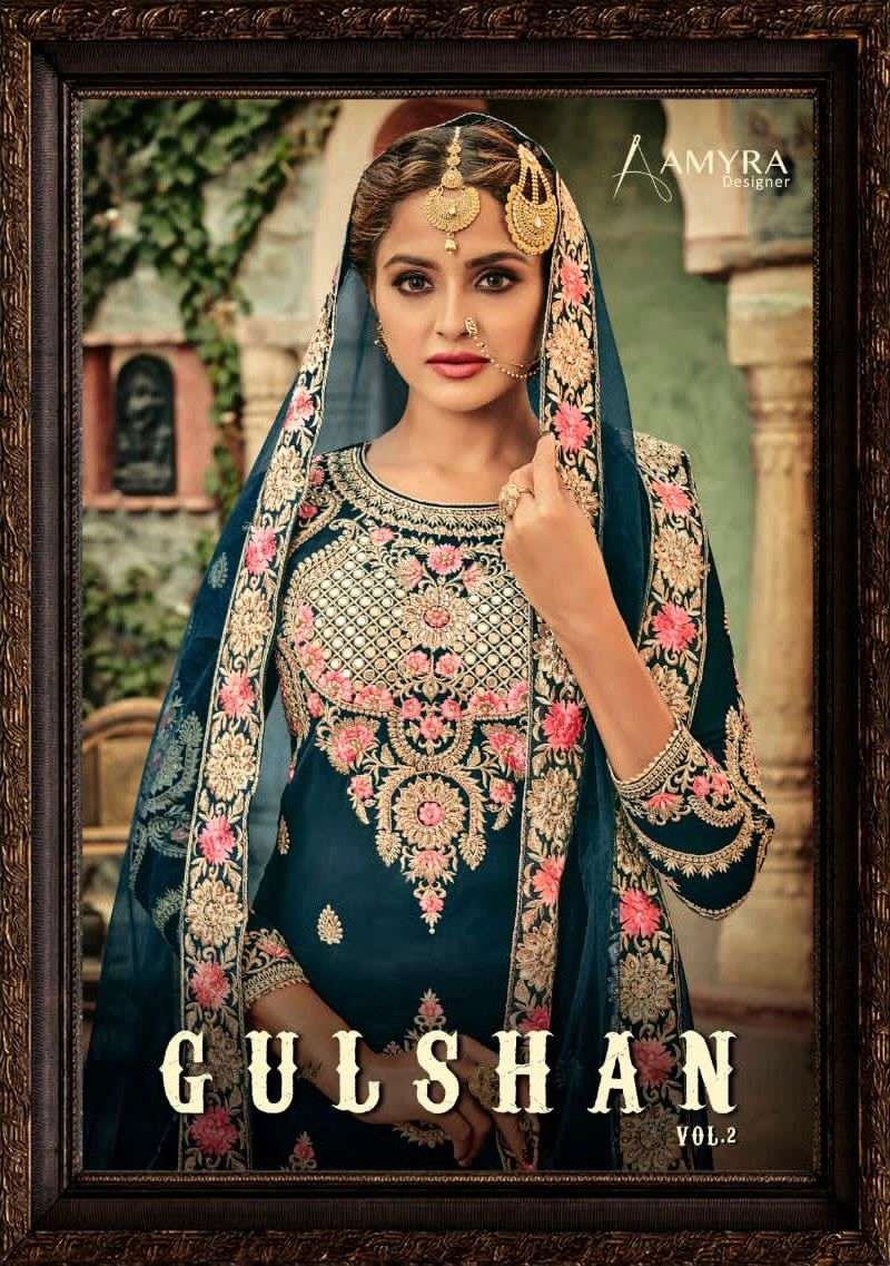 Shahnaz Arts Gulshan Vol 2 Pashmina Winter Collection Of Dress Materials Supplier