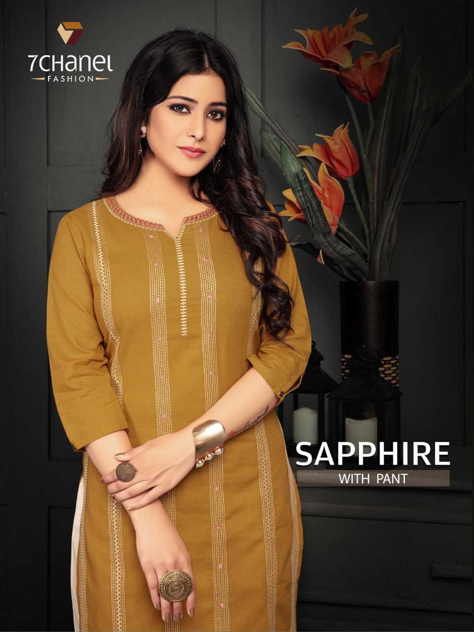 Sudriti Presents Sapphire Crape Silk Print Dress Wholesale Online In Surat