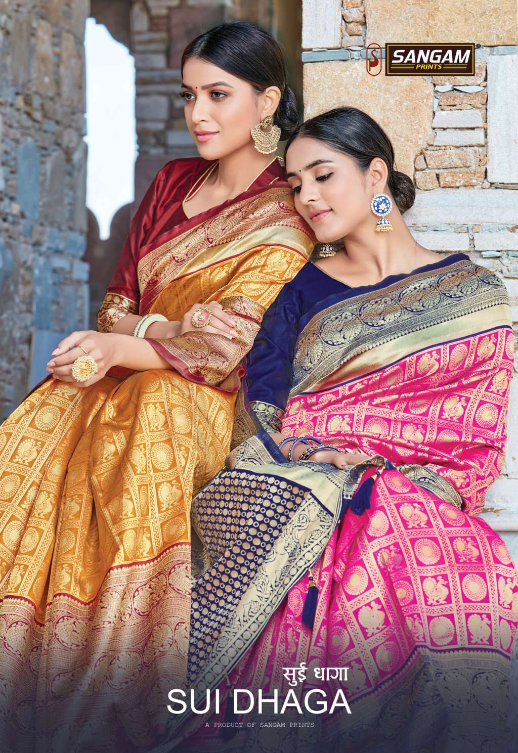 Sui Dhaga By Priyaparidhi Fancy Casual Wear Saree Collection