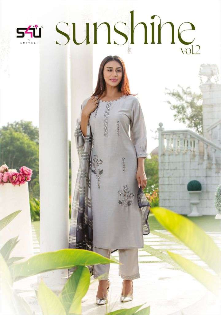 Kalarang Sunshine Vol 2 Cotton Work Casual Wear Salwar Kameez Collection