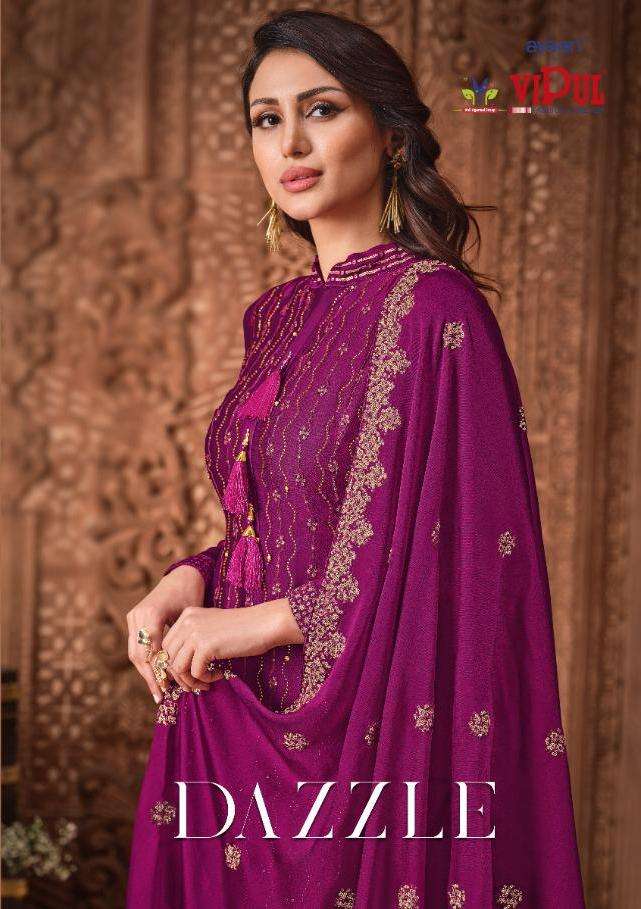 Sargam Prints Presents Dazzle Pashmina Designer Work Salwar Kameez Wholesalers In Surat