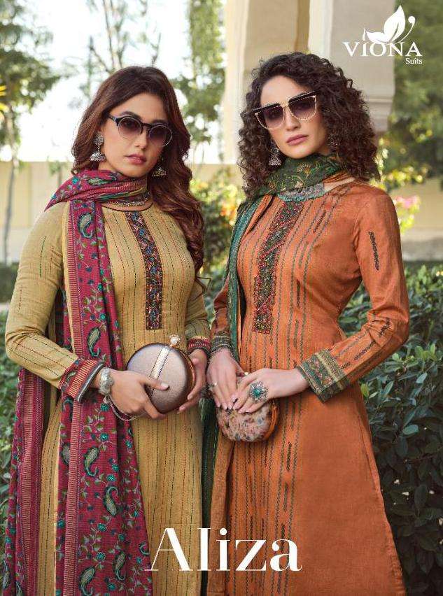 Sanna Fashion Aliza Jam Silk Cotton Designer Salwar Suit Dealer