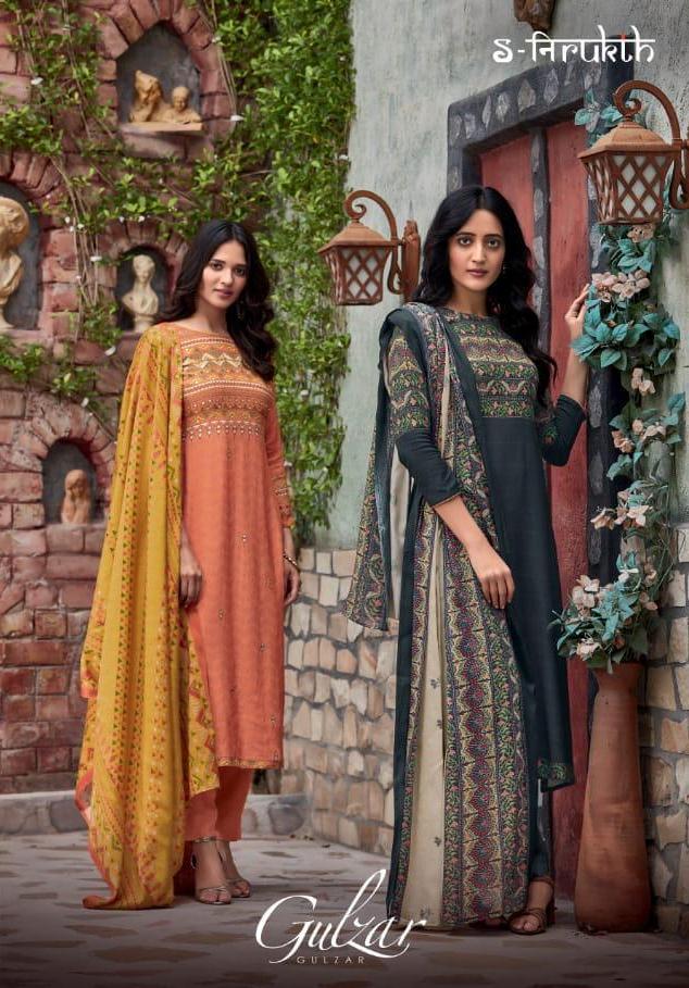 Shri Vijay Gulzar Pashmina Designer Dress Materials Collection