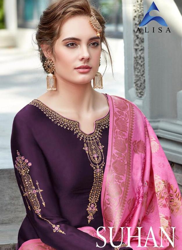 Alisa Suhan Digital Banaras Dupatat Ladies Suits Wholesaler In Surat