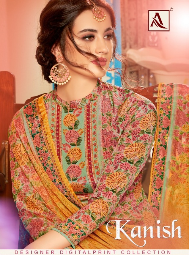 Alok Suit Kanish Digitally Printed Ladies Suits Buy Online At Cheapest Rate