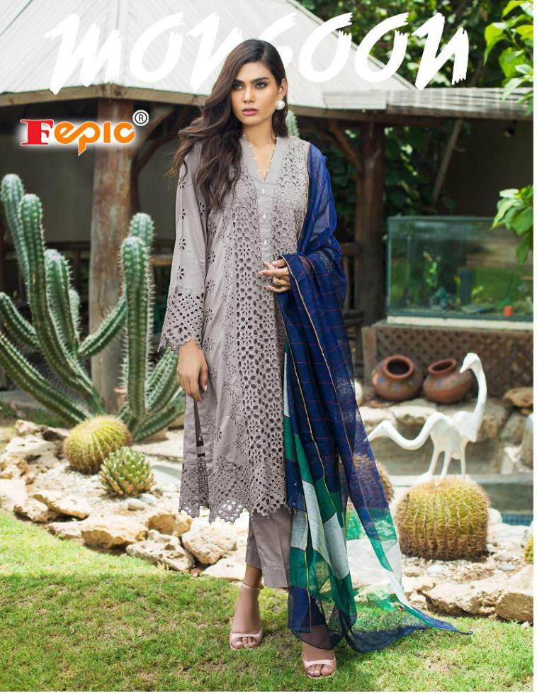 Fepic Rosemeen Monsoon Cotton Pakistani Salwar Suit Dealer In Surat