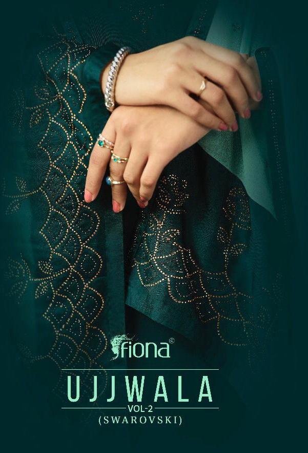 Fiona Ujjwala Vol 2 Satin Georgette Party Wear Suit Catlog Collection