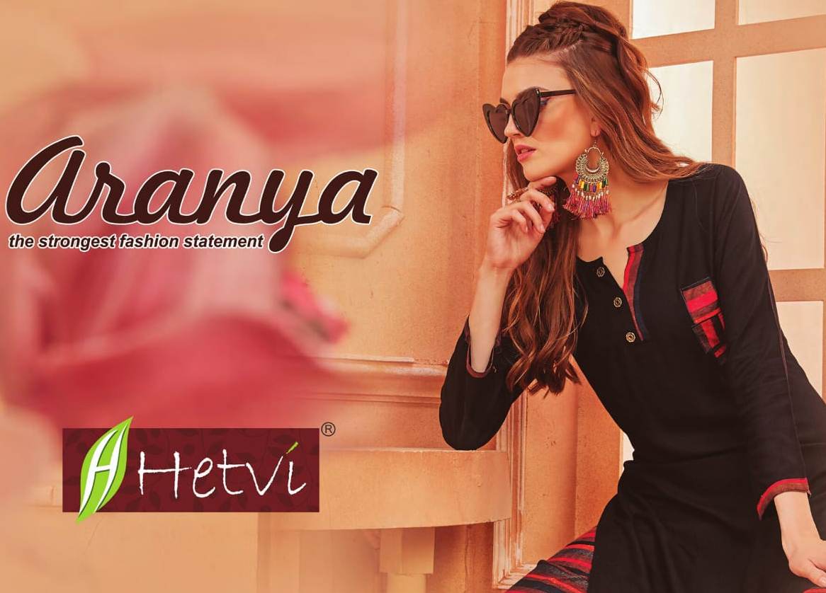 Hetvi Present Aranya Rayon Latest Top With Plazzo Collection In Surat