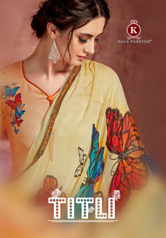 Kala Fashion Presenting Titli Jam Satin Digital Print Salwar Suit Clothing Store