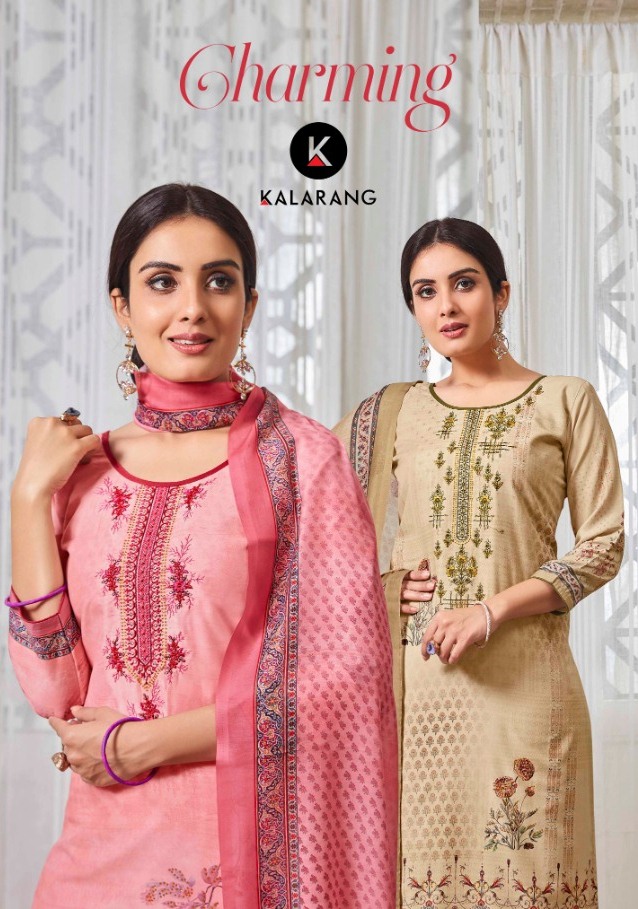 Kalarang Launch Charming Maslin Digital Print Good Looking Indian Wear Suit