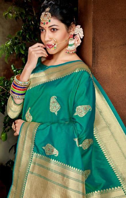 Lifestyle Surya Vansham Butta Weaving Traditional Wear Saree Online Shopping