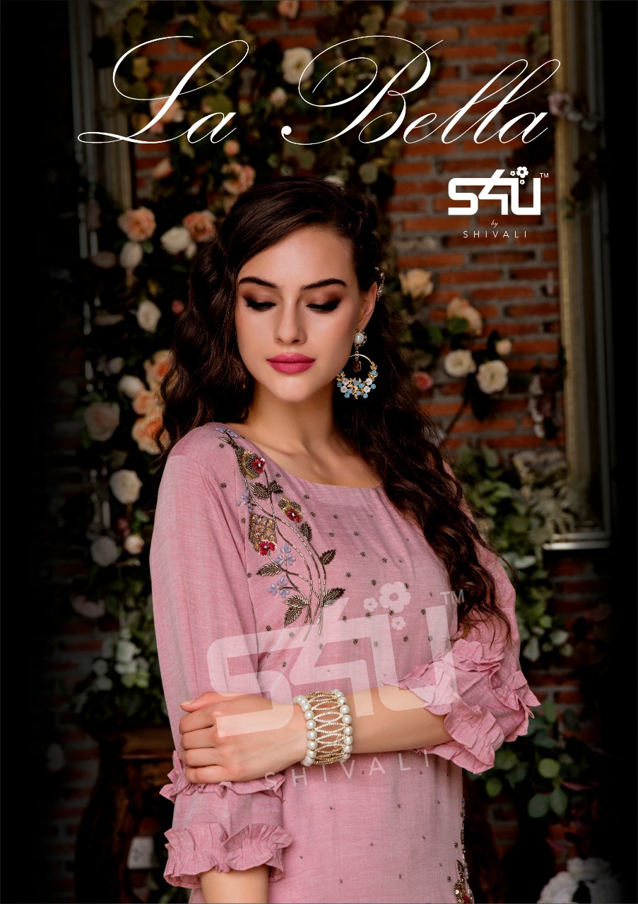 S4u Launch La Bella Unique Latest Festive Season Kurtas Wholesaler In Surat