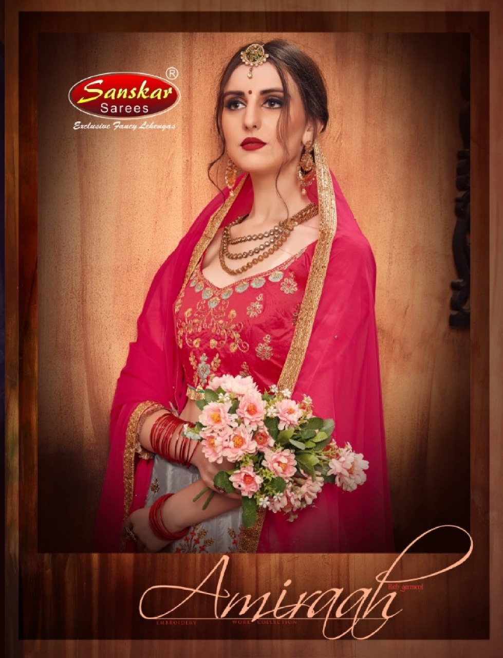 Sanskar Style Amiraah Lehenga Choli Wholesalers In Surat Mumbai India