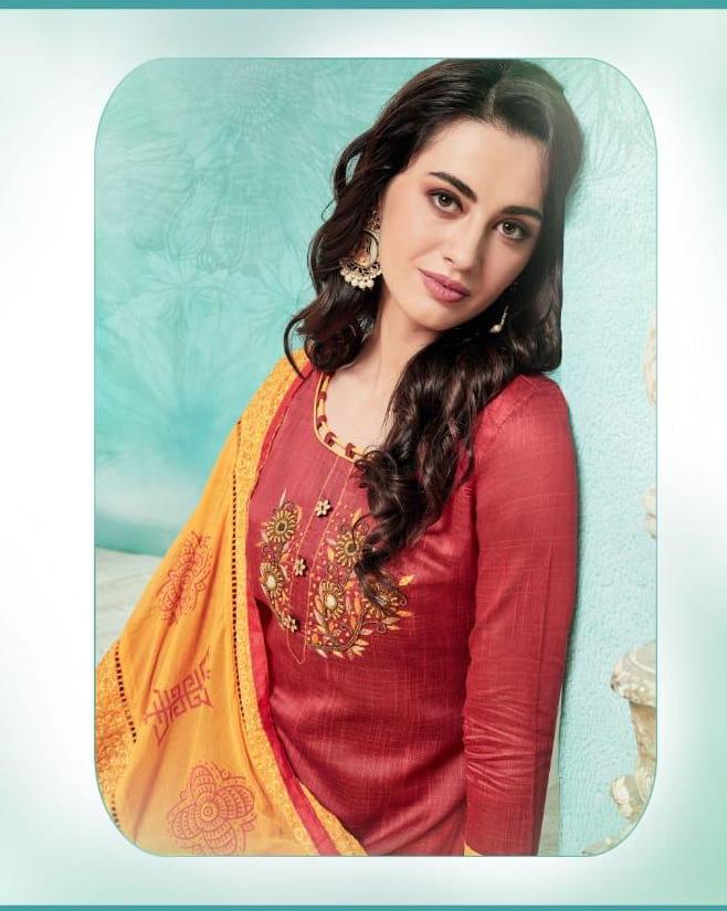 Vishnu Impex Noureen Vol 7 Work Fancy Ladies Suits Wholesaler