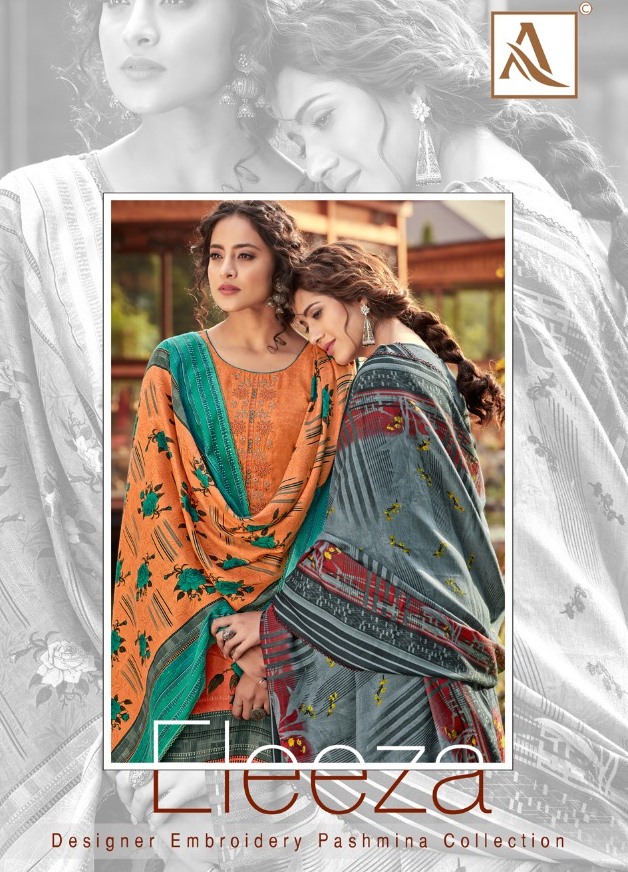 Alok Suit Launching Eleeza Pashmina Jacquard Digital Print Salwar Suit Wholesaler