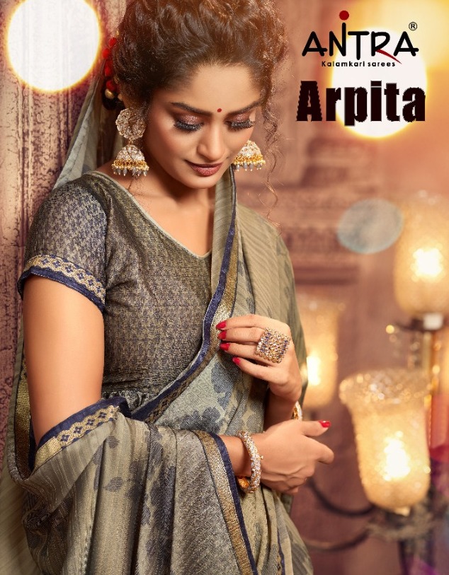 Antra Sarees Arpita Fancy New Pattern Design Saris Wholesaler