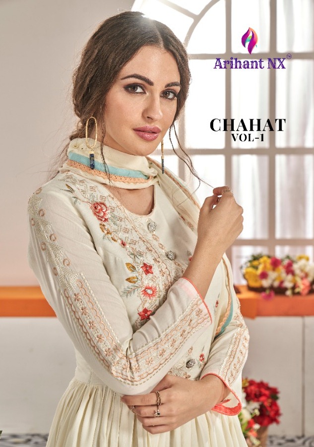 Arihant Nx Chahat Vol 1 Maklin Plazzo Style Readymade Suit Collection