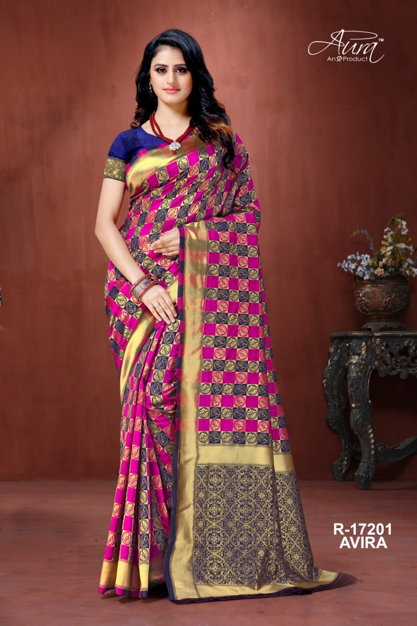 Aura Saree Launch Avira Looking Rich Saree Online Shopping In Surat