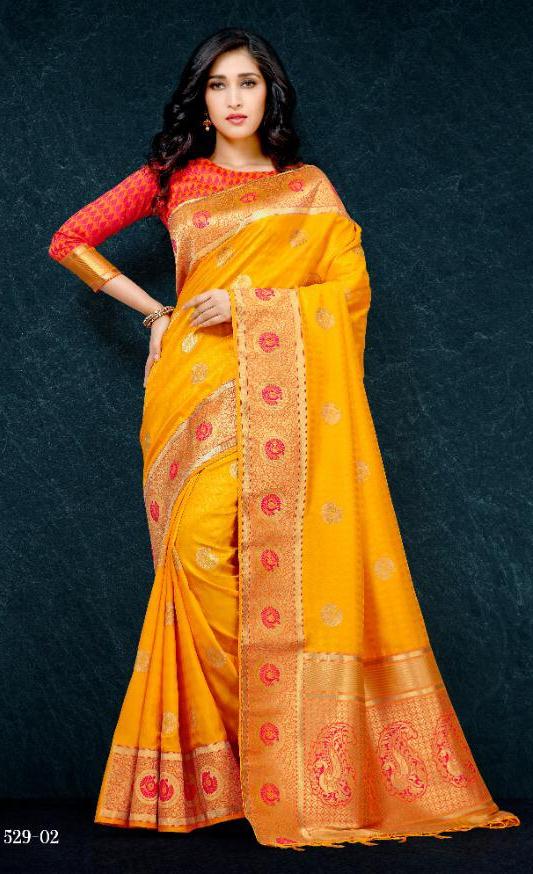 Aura Saree Launch Vani Traditional Wear Silk Saree Online Shopping In Surat