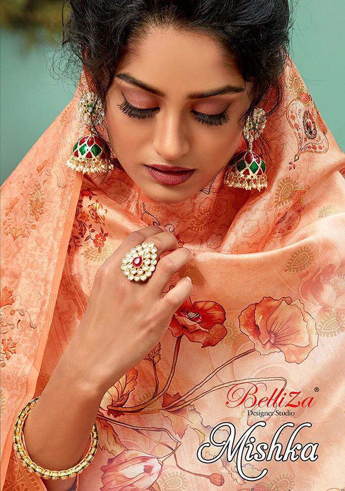 Belliza Designer Mishka Upada Silk Exclusive Designer Dresses Supplier