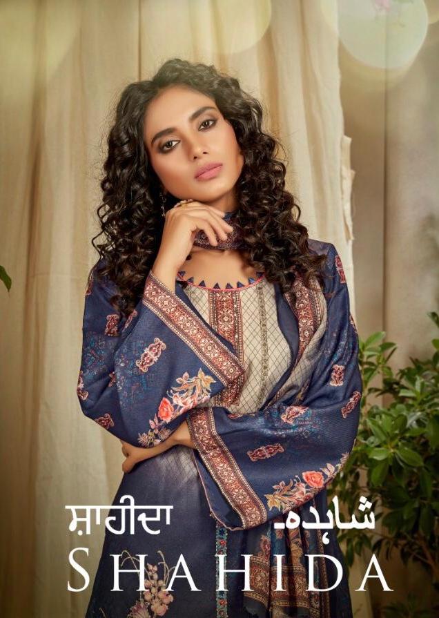 Bipson Present Shahida Wollen Pashmina Winter Wear Salwar Kameez Collection