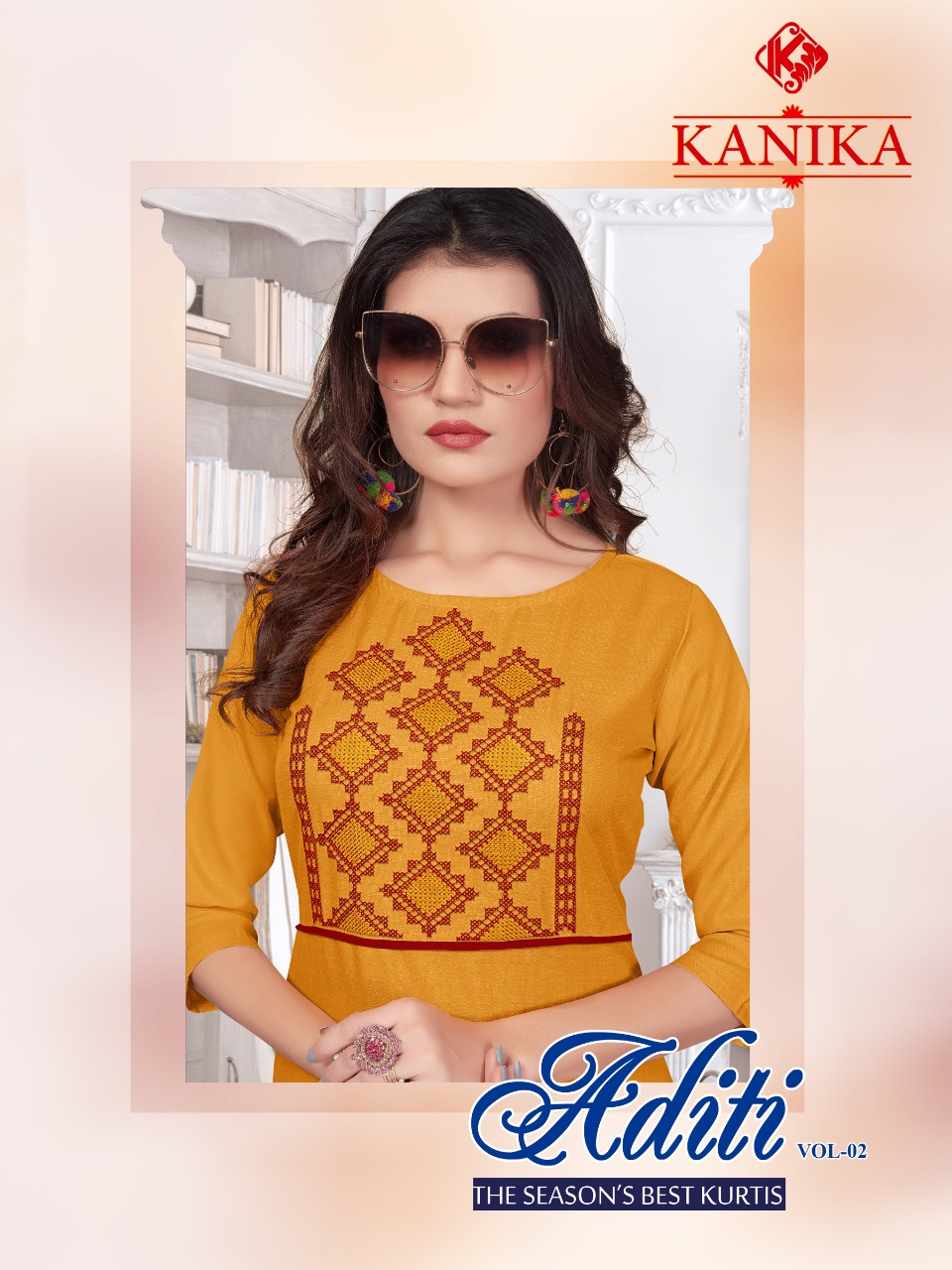 Kanika Aditi Vol 2 Rubby Silk Regular Wear Kurti Catlog Supplier In Surat Market