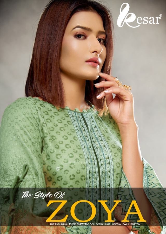 Kesar Present Zoya Pashmina Winter Wear Salwar Kameez Wholesale