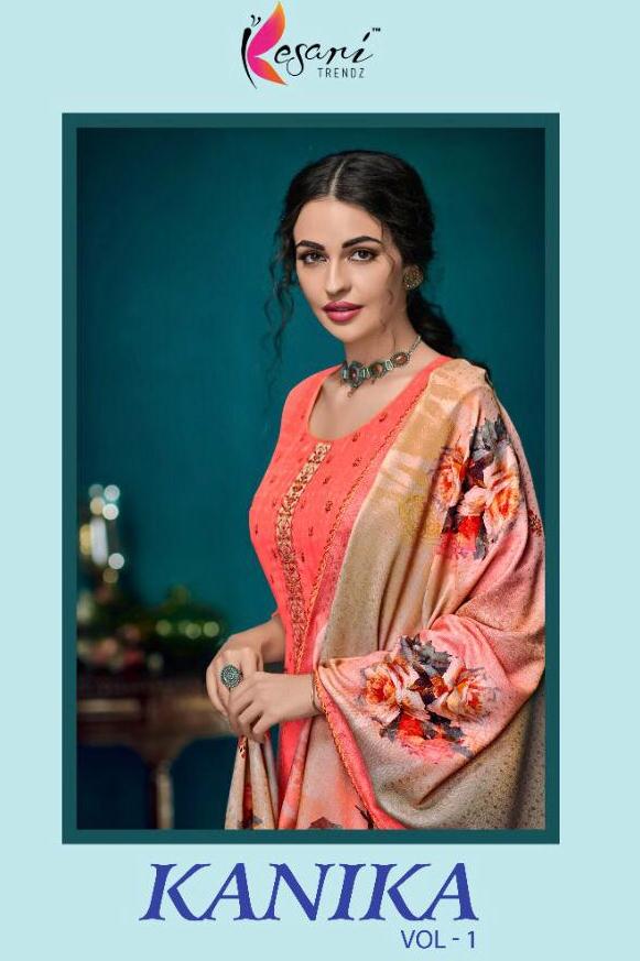 Kesari Trendz Kanika Vol 1 Pashmina Digital Print Salwar Suit Catlog Collection