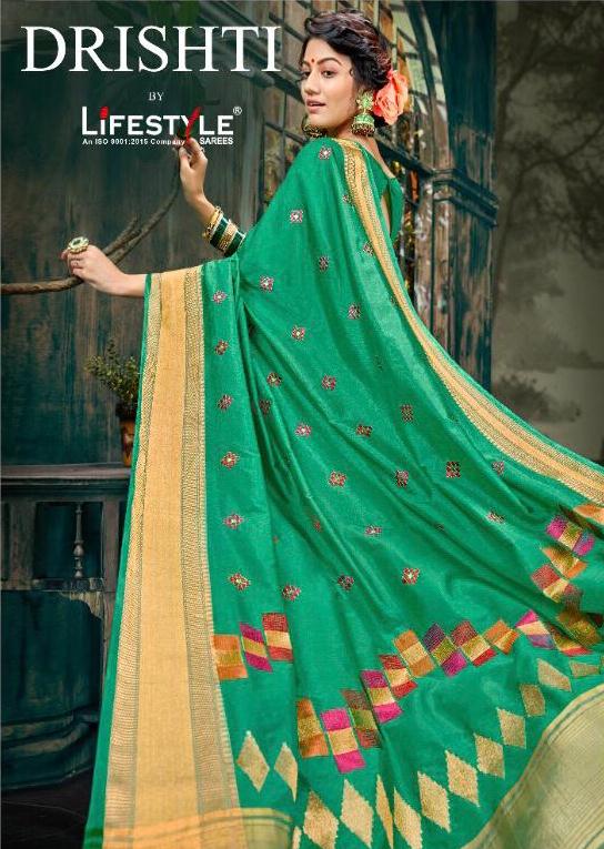 Lifestyle Present Drishti Dola Silk Traditional Wear Saree Online Shopping