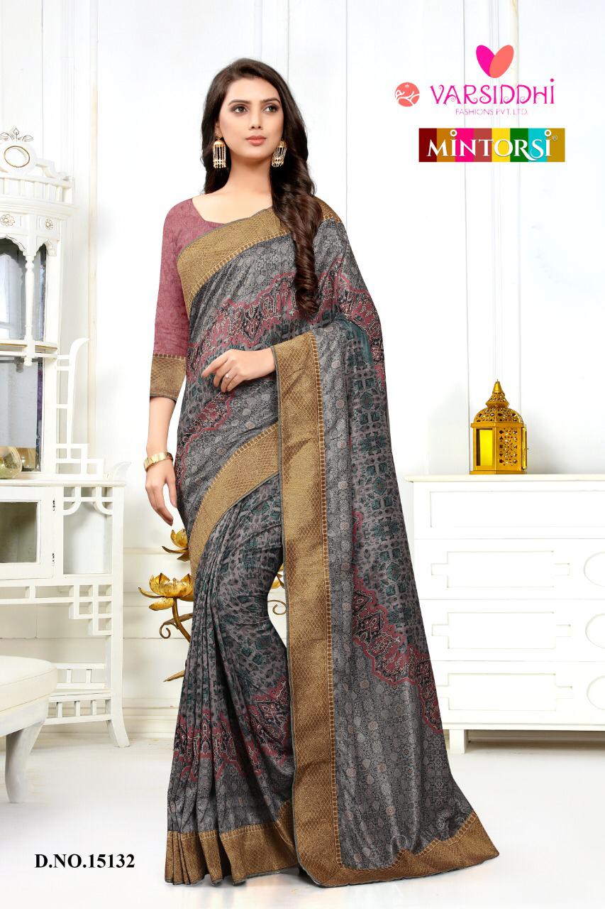 Mintorsi Designer 15131015134 Series Silk Digital Print Saree Collection In Surat