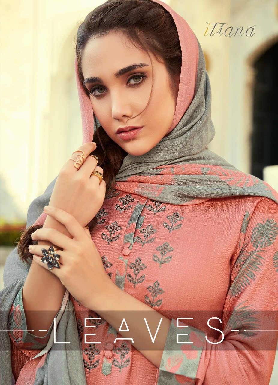 Sahiba Itrana Leaves Pashmina Digital Print Salwar Suit Online Collection