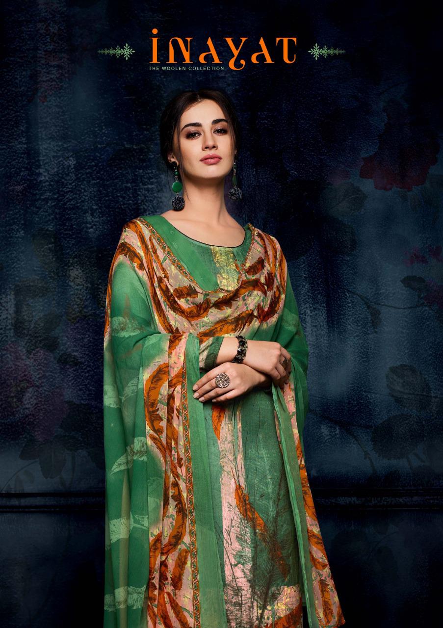 Sargam Prints Inayat Pashmina Designer Printed Dress Materials Seller