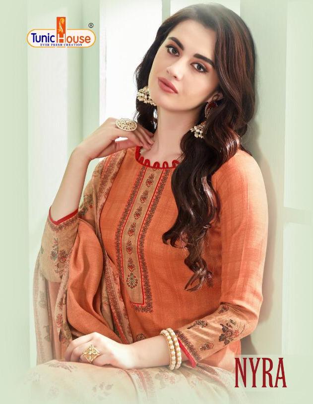 Tunic House Present Nyra Pashmina Woollen Salwar Suit Collection Wholesale